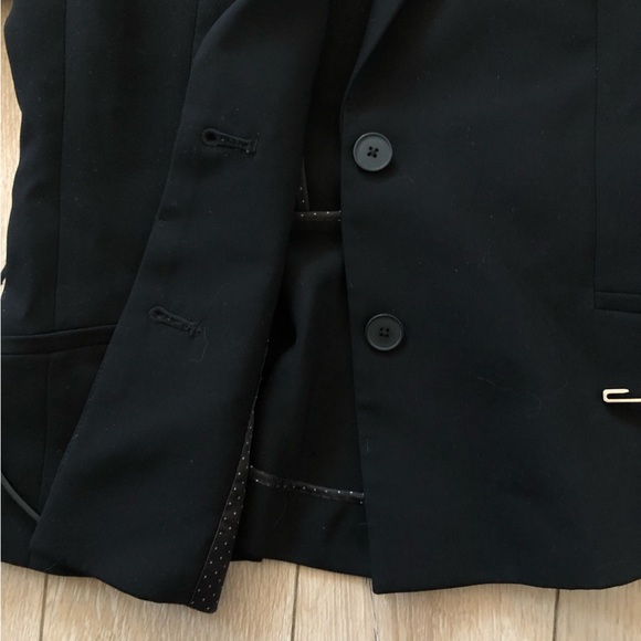 G2000 Waist Belt Peplum Blazer in Black Size 36 - Picture 8 of 12